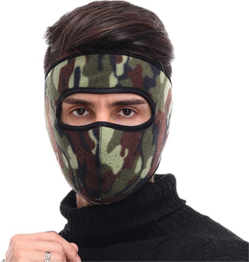 xbuk Winter Fleece Ski Mask for Women，Balaclava Face Mask Men Full Face Coverings Warm Mask，Winter Riding Windproof Mask - Image 1
